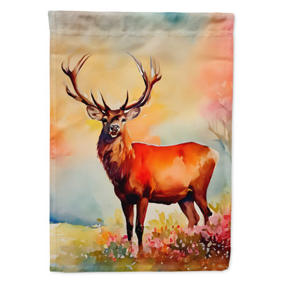 Drapeau de maison cerf cerf