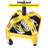 Rolling Garage Stool, 300LBS Capacity, Adjustable Height from 24 in to 28.7