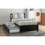 Base de lit simple avec lit gigogne en bois-2094116426