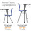 Table d'activité à hauteur réglable pour tableau blanc Premier Series-83943028