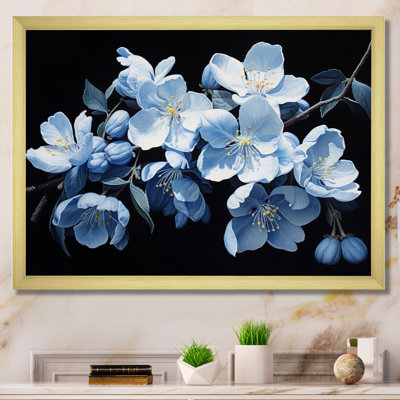 Apple Blossom Monochromatic Elegance IV " Apple Blossom Monochromatic Elegance IV "