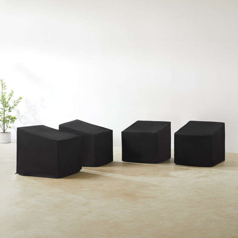 Furniture Covers Outdoor Conversation Set Cover, Black