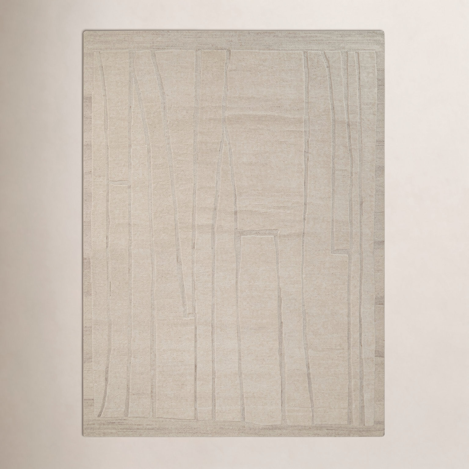 Lira Hand-Tufted Wool Geometric Rug, Rectangle 3' x 5'