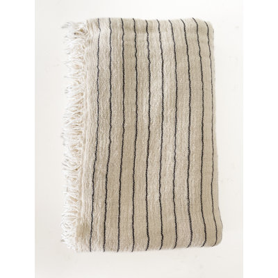 Jeté en mélange de coton