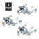 Decorative Entry Door Lever Lock Set (3-Pack Keyed Alike With 6 Keys)