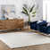 Dunanney Hand Braided Ivory Area Rug
