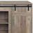 TV Stand With  Sliding Barn Doors