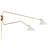 Elyse 2 Light Swing Arm Wall Sconce in White-472717028-472717019