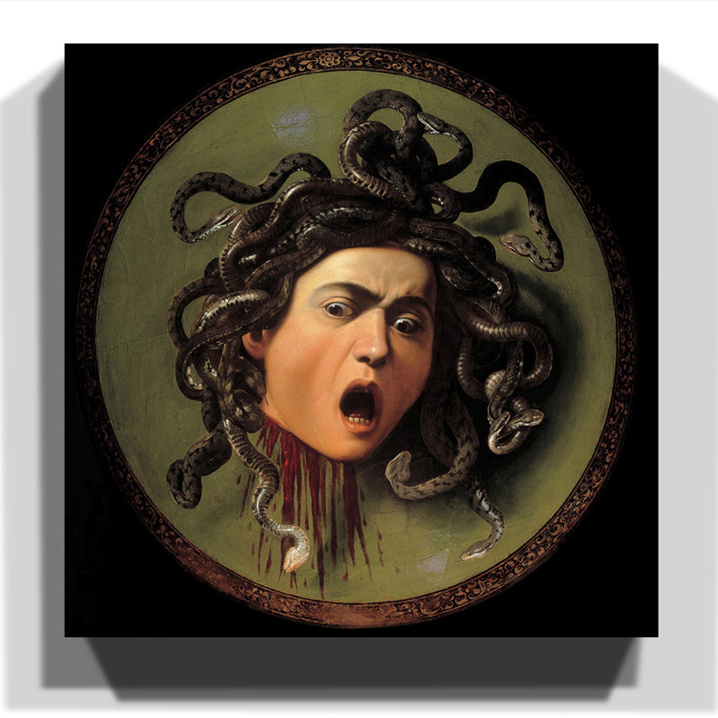 Caravaggio - Wrapped Canvas Painting, 50cm H x 50cm W