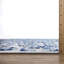 Tapis en polypropylène imprimé animalier bleu / gris-1479689500