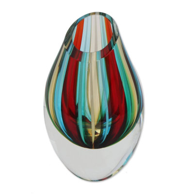 Vase de table en verre 6 "Sabion