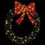 vidaXL Wreath with 80 LEDs PET-1548798083-1548798088