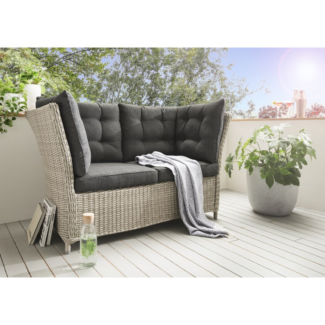 Gartensofa Luff mit Kissen