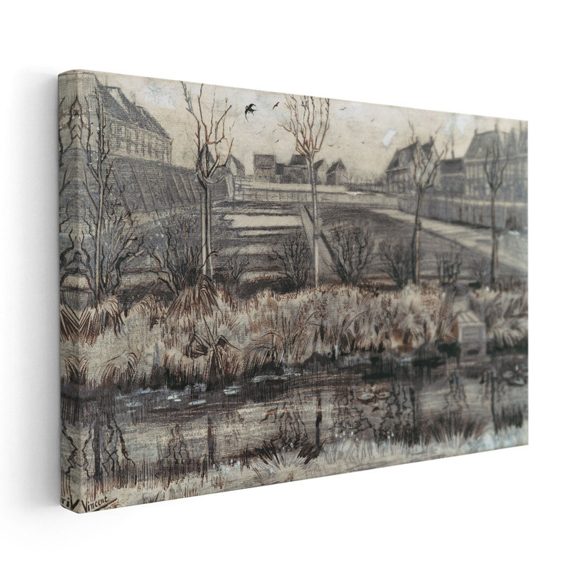 Nursery on Schenkweg, 1882 - reproduction d'art sur toile, H 40 po x l 60 po