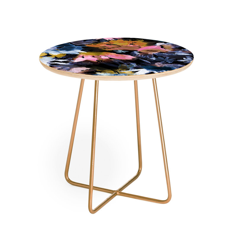 Ninola Solid Wood Top End Table