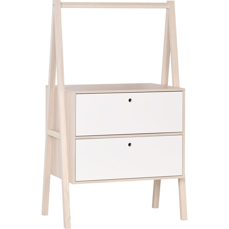 Robena 2 Drawer Chest of Drawers, White