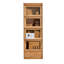 Vitrines en bois manufacturé brun massif-121319008