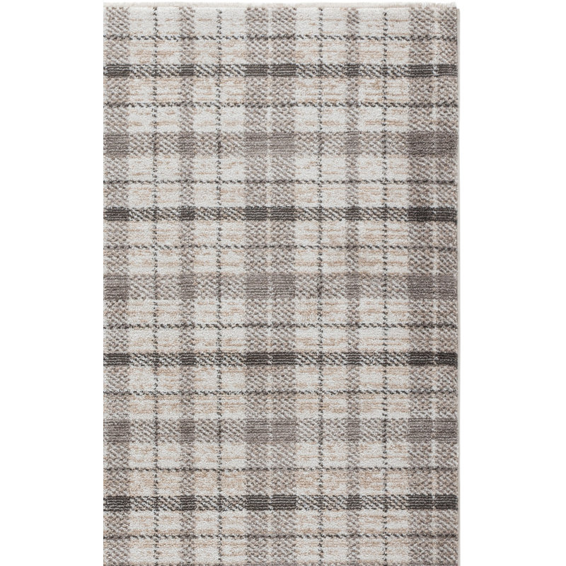 Oxford Plaids 300 Performance Plaid Rug, Runner 2' x 12'