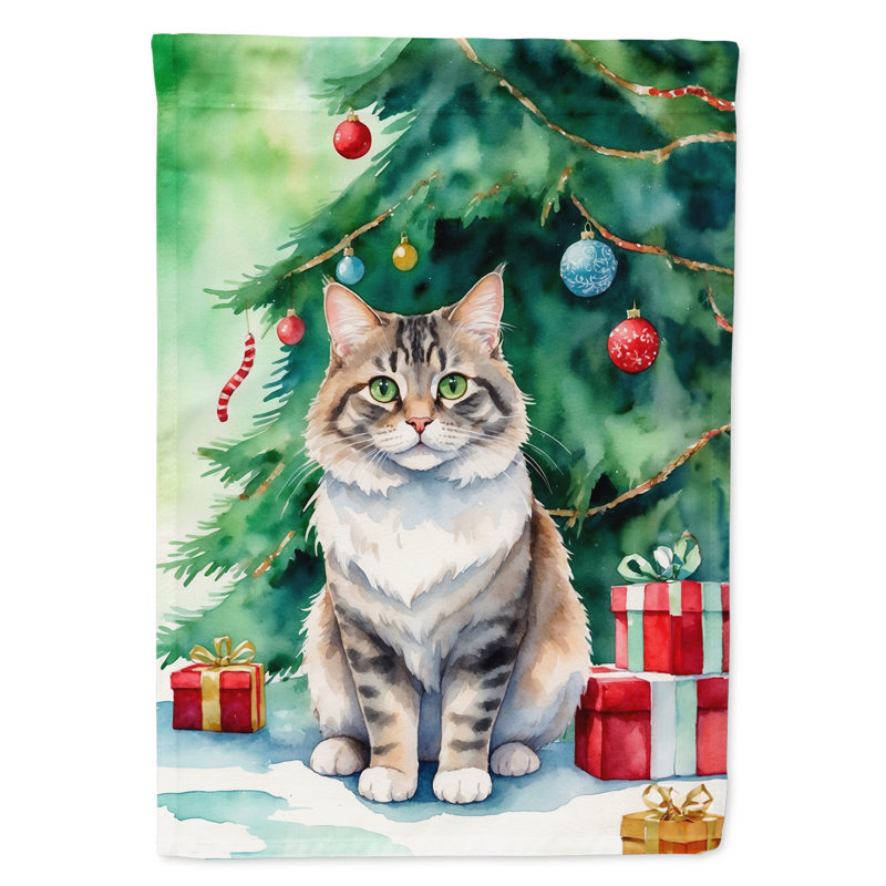 Drapeau de jardin Pixie Bob, Kurilian Bobtail