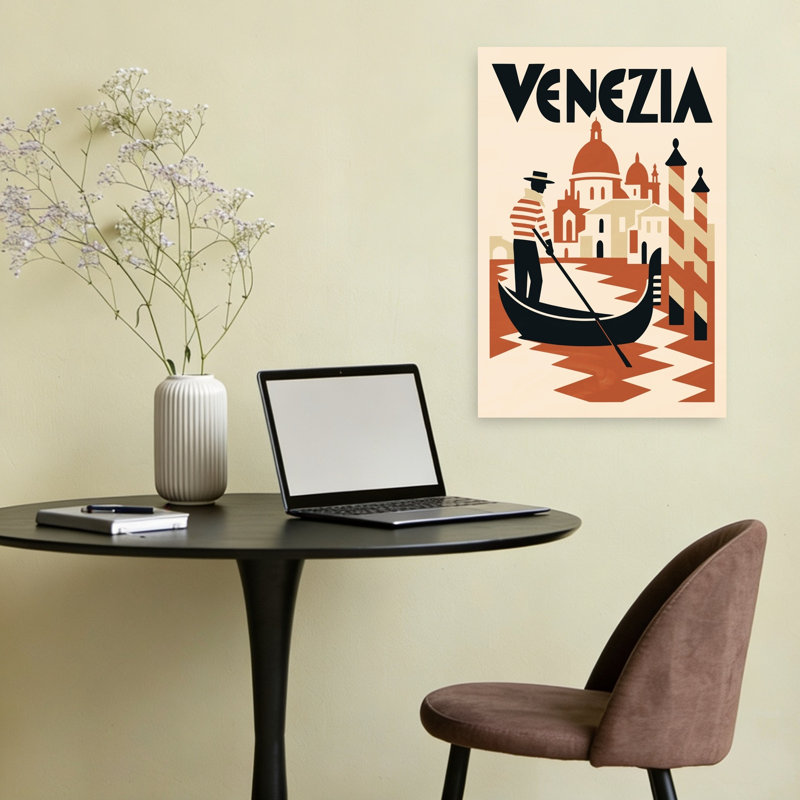 Classic Venice Gondola, H 24 po x l 16 po