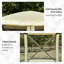 Toile de tente abri de camping avec abri de jardin Pop Up