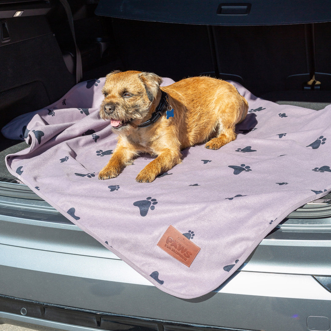 Slumberdown Paws For Slumber Waterproof Machine Washable Pet Blanket