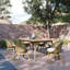 Tulle Outdoor Teak Dining Table