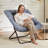 Folding Upholstered Saucer Chair-504496121