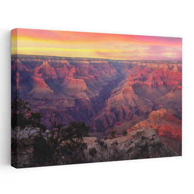 «Amazing View Colorful Dramatic Abstract Landscape Nature», art mural