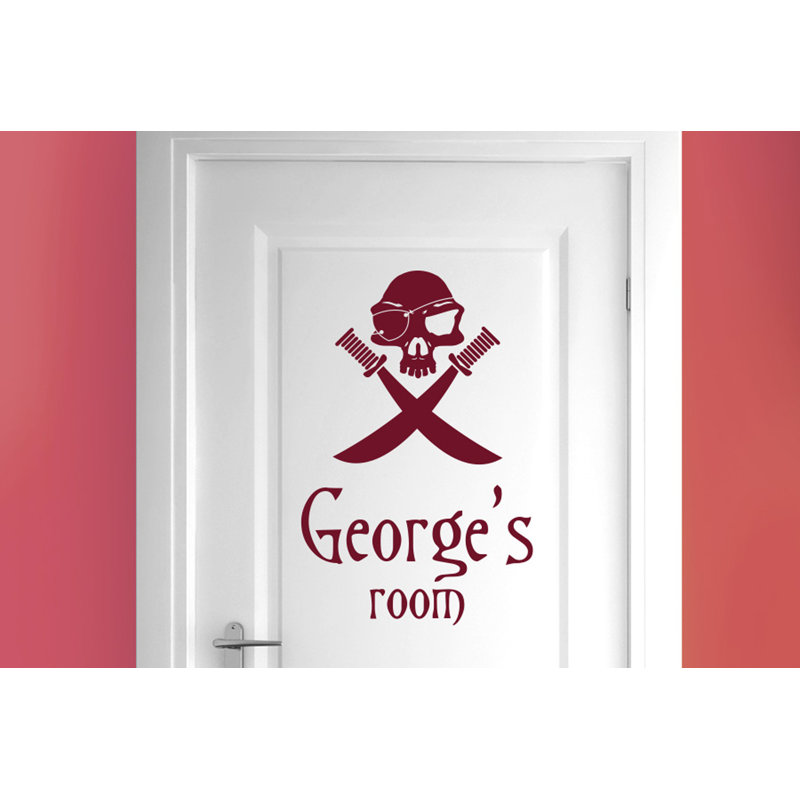 Nautical & Beach Wall Decal, Burgundy, Yes