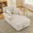 40.16''W Upholstered Chenille Chaise Lounge With Storage-884885823
