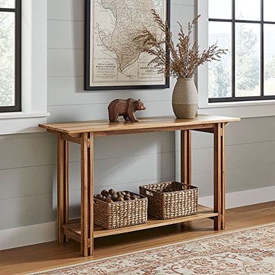 Console en bois massif Damius