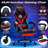 HOFFREE Gaming Chair With LED RGB Lights Massage Video Gamer Chairs With Footrest Ergonomic High Back Reclining Computer Chair With Adjustable Lumbar Support-104296950
