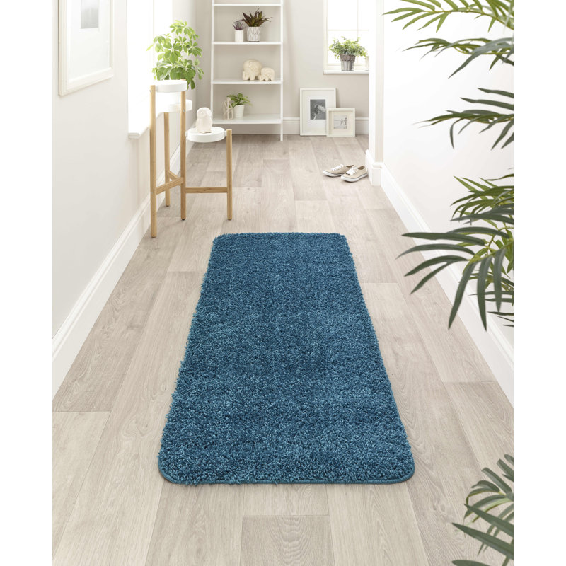 Buddy Teal Rug, Runner 67 x 150cm