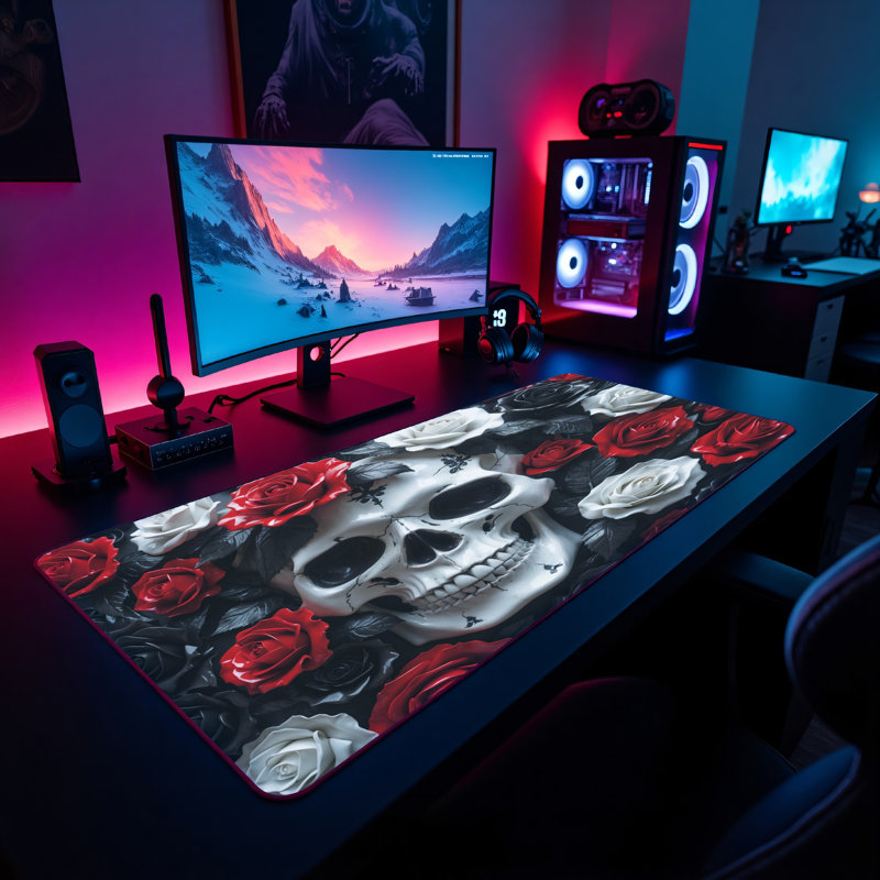 Polyester Desk Pad, 23.6x13.8