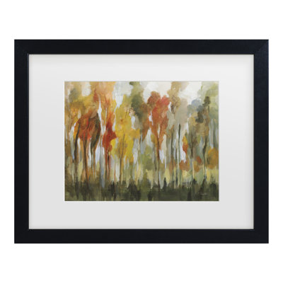 Silvia Vassileva Enchanted Forest Matted Framed Art
