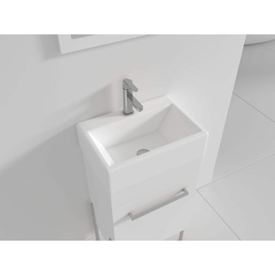 Meuble-lavabo simple 17 po Taft Avenue