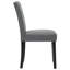 Chaise parsons Almut en gris