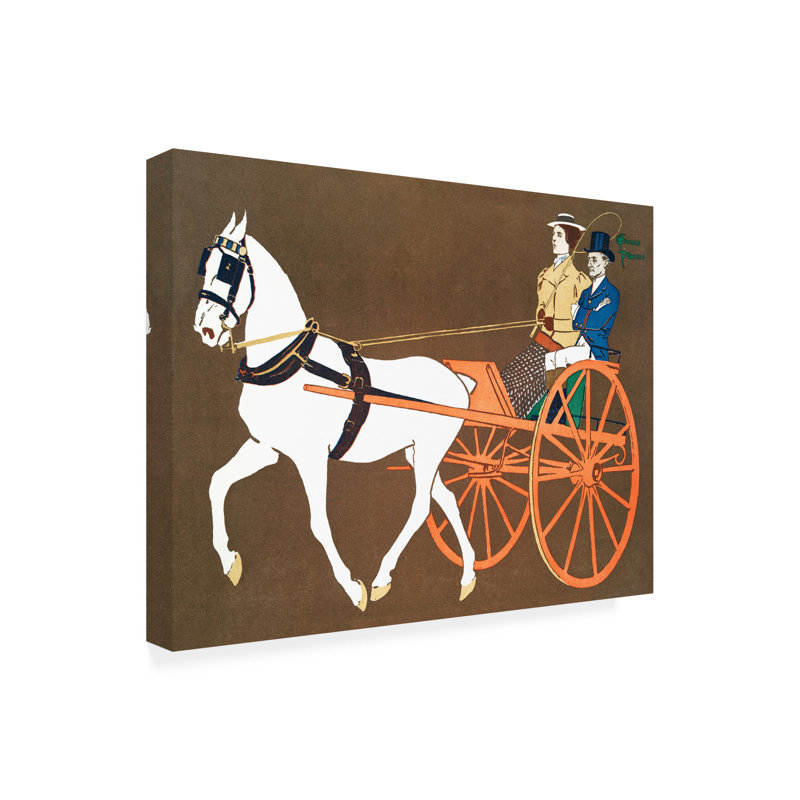 Art sur toile, bolle Edward Penfield, H 24 po x l 32 po