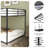 Ashaiya Standard Metal Bunk Bed-602138062-575327916