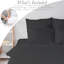 Ensemble de draps 6 pièces en microfibre brossée double ultra douce, feuilles rafraîchissantes avec poches très profondes - Lavable à la machine-102691443-102691442