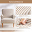 Fauteuil rembourré en bois-397560427