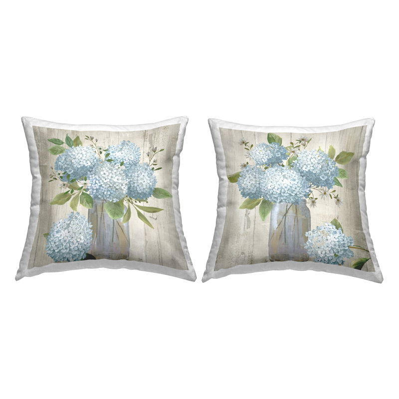 Floral Throw Pillow