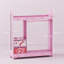 AIYAPLAY Kids Clothes Rail, Kids Wardrobe with Mirror, for Girls, Pink