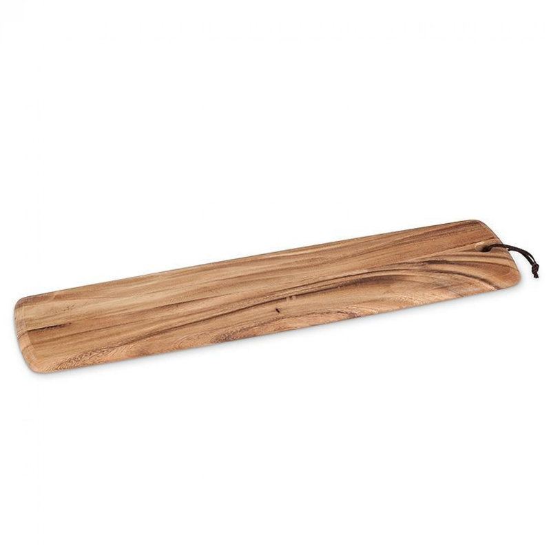 Acacia Wood Long Rectangular Serving and Cutting Board