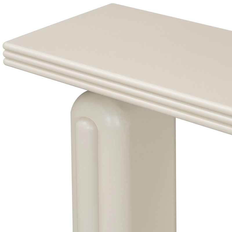 Flynn 60'' Console Table, Beige