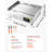 VEVOR 21'' Non Stick Electric Grill