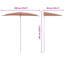 Parasol de marché VidaXL-63967255