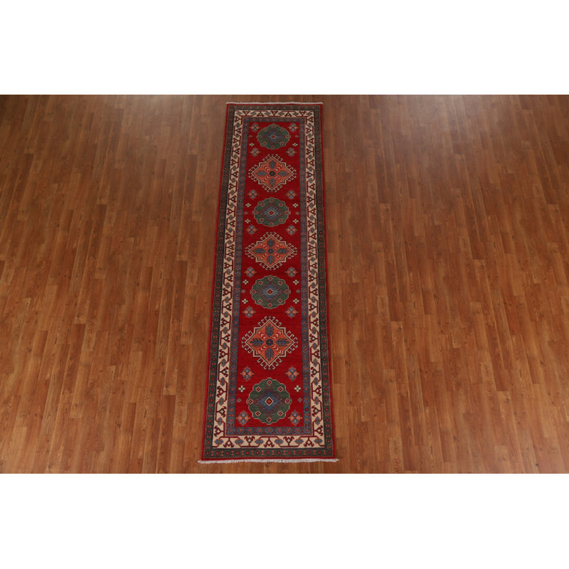 Tapis de couloir géométrique Kazak