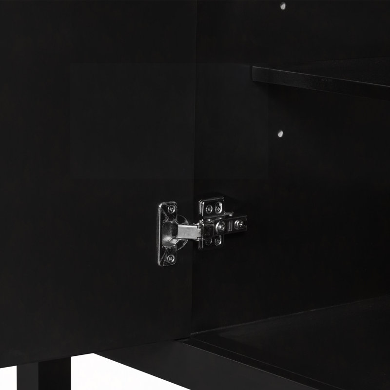 Meuble-lavabo 36 po sans lavabo, base d'armoire seulement, une armoire et trois tiroirs